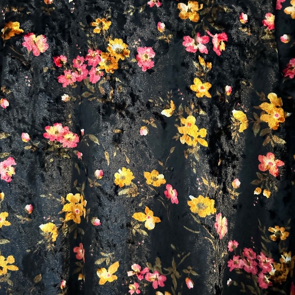 Lularoe XS Floral Dress - Picture 3 of 4